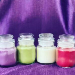 Scented jar candles